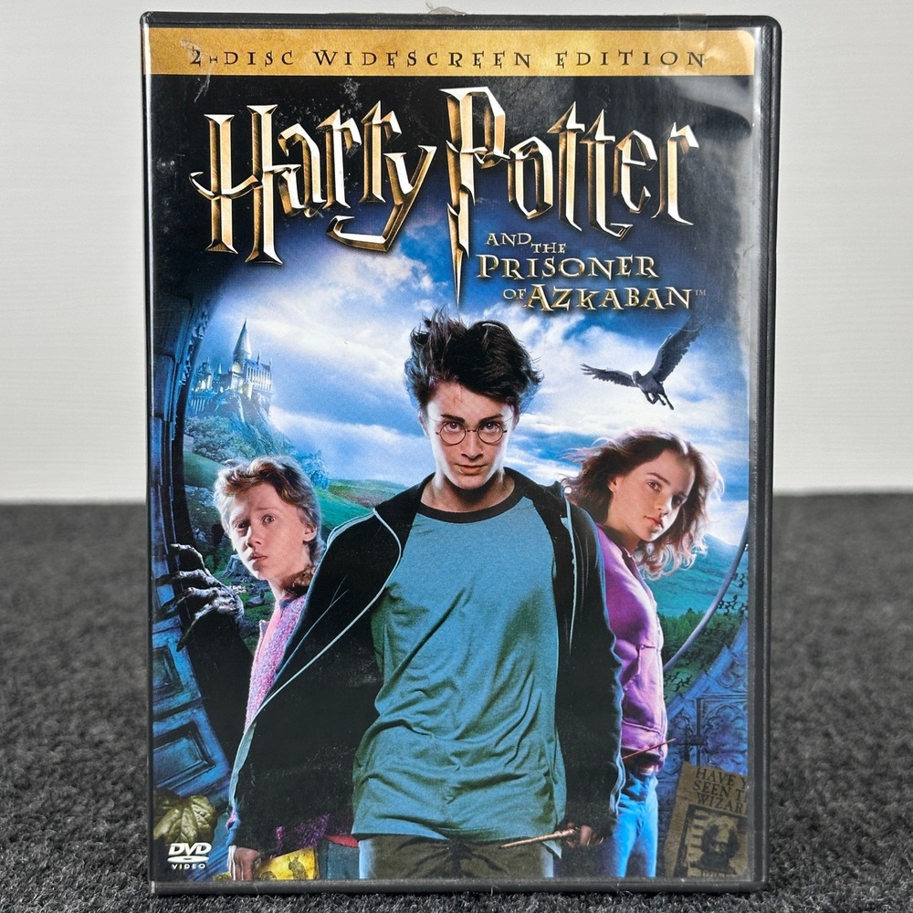 Harry Potter and the Prisoner of Azkaban DVD 2-Disc Widescreen Edition 2004‎ PG